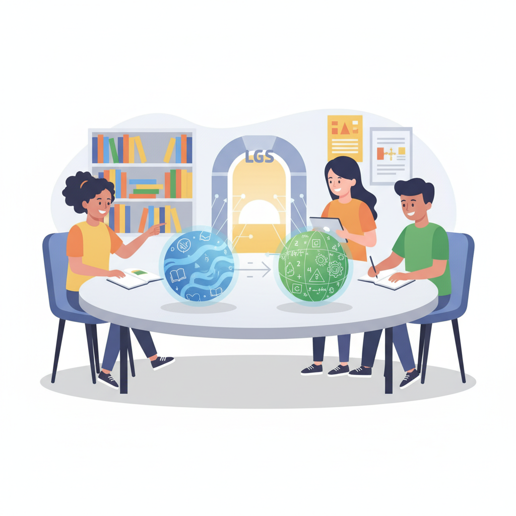 7. sınıfta LGS hazırlığı Türkçe ve matematik odaklı çalışma